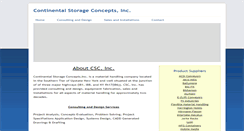 Desktop Screenshot of cstorageconcepts.com